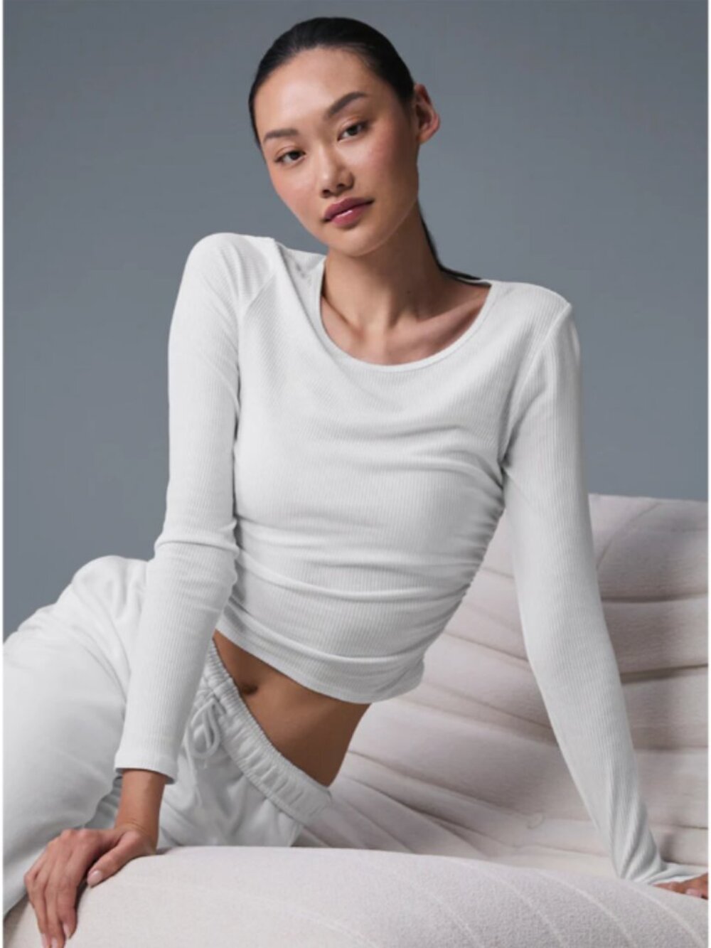 NWOT Alo Yoga - Gather Long Sleeve - Size XS